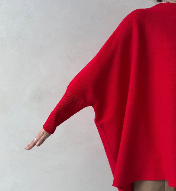  「【WEB限定】ポンチョニット」|ニット・セーター|