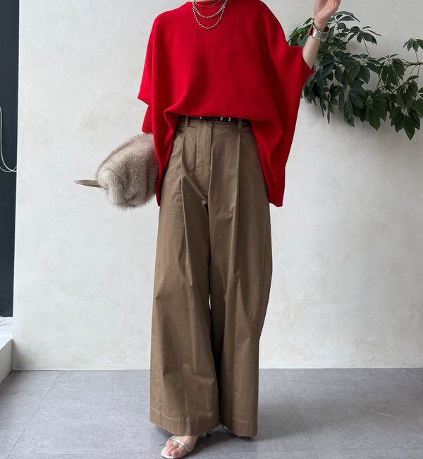  「【WEB限定】ポンチョニット」|ニット・セーター|