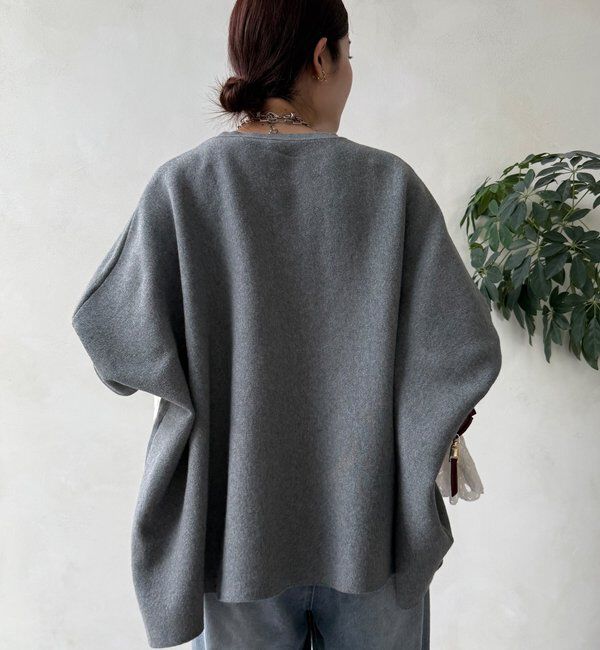  「【WEB限定】ポンチョニット」|ニット・セーター|