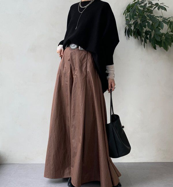  「【WEB限定】ポンチョニット」|ニット・セーター|