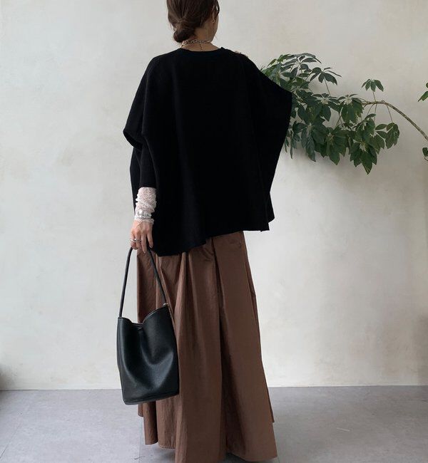  「【WEB限定】ポンチョニット」|ニット・セーター|