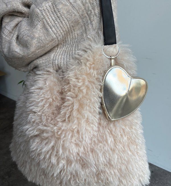  「【WEB限定】ハートポーチチャーム」|トートバッグ|