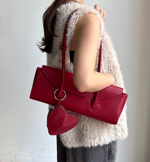  「【WEB限定】ハートポーチチャーム」|トートバッグ|