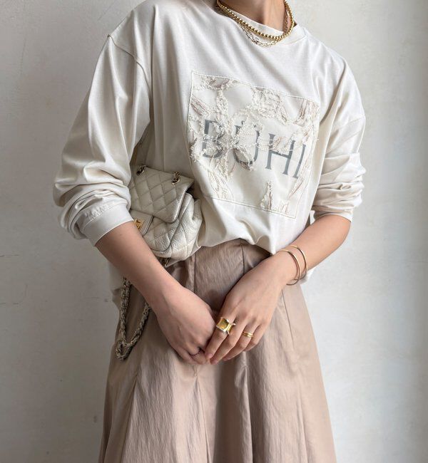  「【WEB限定】レースロゴロンTEE」|Tシャツ・カットソー|