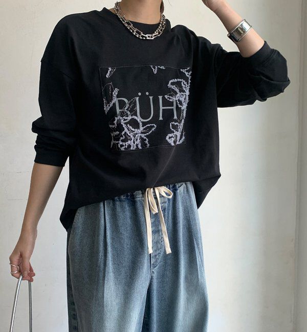  「【WEB限定】レースロゴロンTEE」|Tシャツ・カットソー|