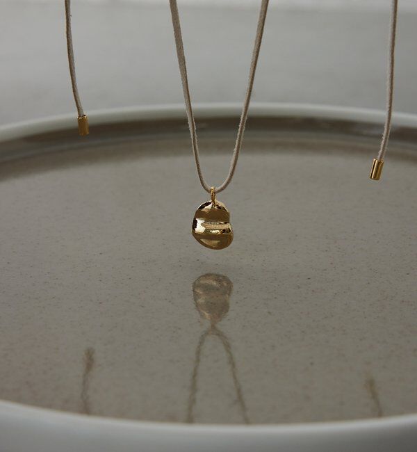  「メタルトップコードネックレス」|ネックレス|ゴールド系