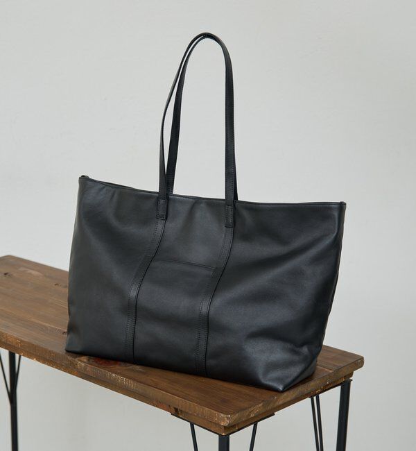  「【2.718】ベルトBIGトート」|トートバッグ|ブラック