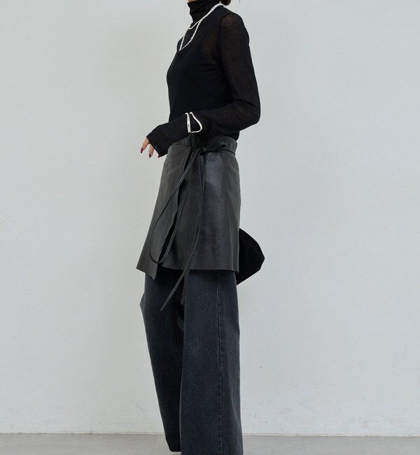  「【CHIHAYAコラボ】シアーリブタートル」|ニット・セーター|