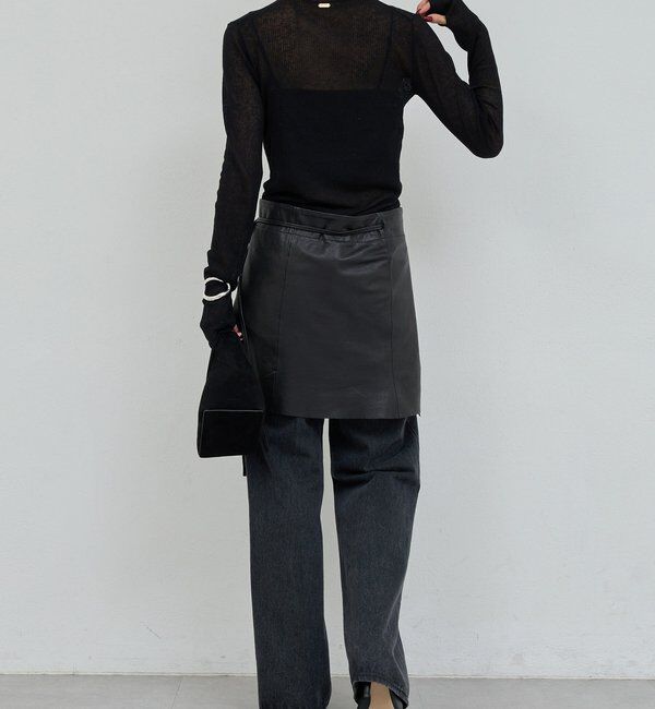  「【CHIHAYAコラボ】シアーリブタートル」|ニット・セーター|