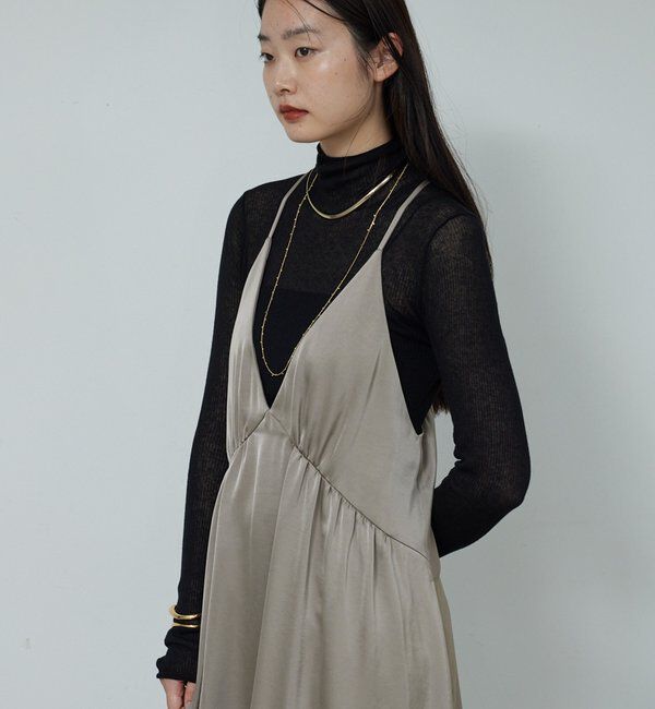  「【CHIHAYAコラボ】シアーリブタートル」|ニット・セーター|