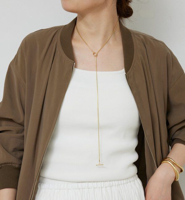  「スネイクチェーン2WAYネックレス」|リング|