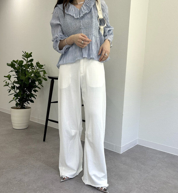  「カーブスウェットパンツ」|チノ|