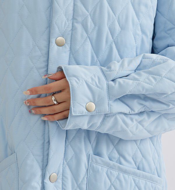  「襟付きキルティングジャケット」|その他|