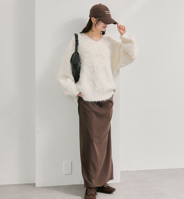  「サイドギャザータックスカート」|スカート|