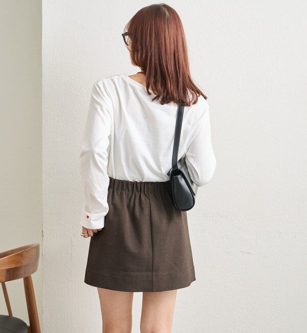  「カラーチビロゴロングTシャツ」|Tシャツ・カットソー|