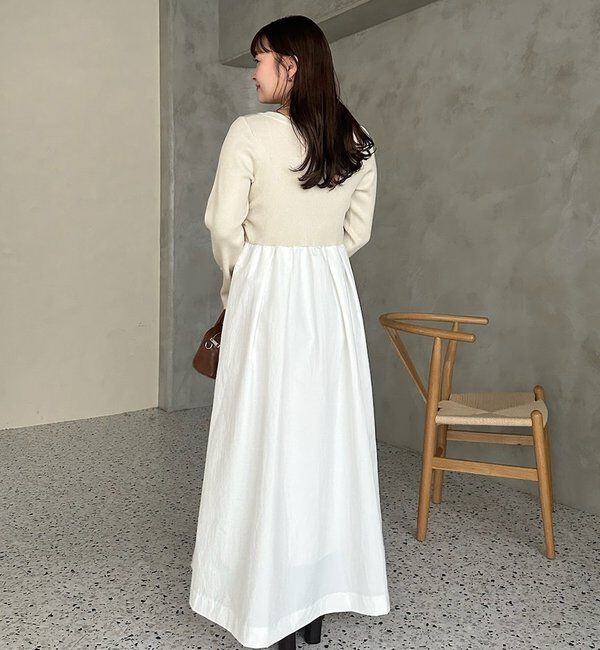  「【@__misa__03企画】プレート付きドッキングワンピース」|ワンピース|