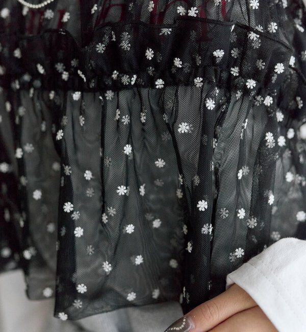  「フラワーチュールビスチェ」|シャツ・ブラウス|