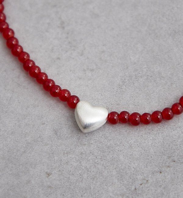  「ハートビーズネックレス」|リング|