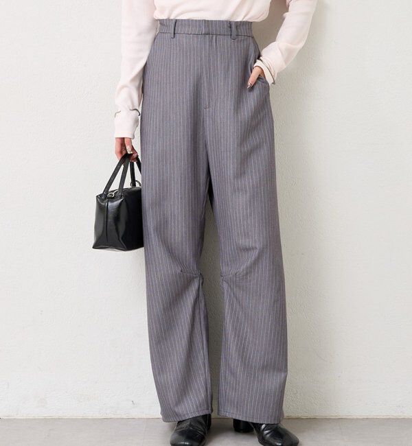  「26SSカーブスラックス2」|チノ|グレー