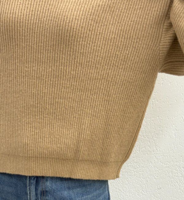  「オフショルニット」|ニット・セーター|