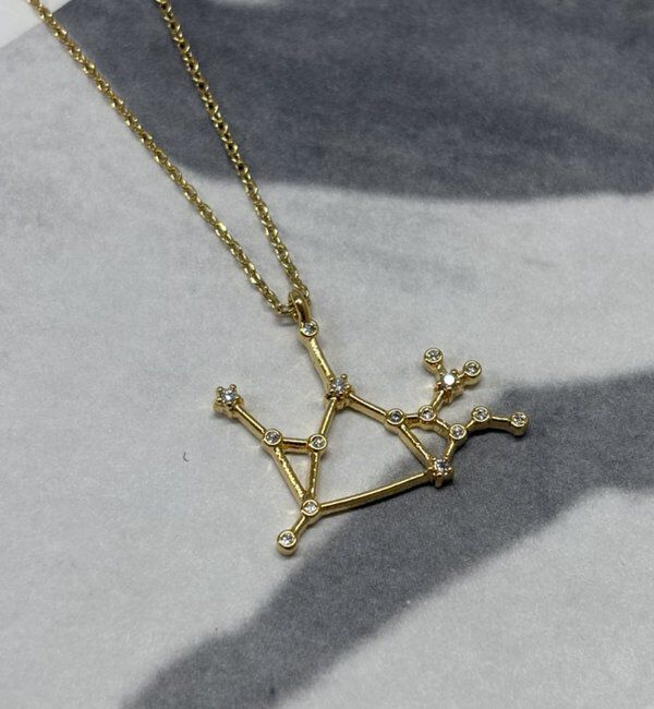  「【GALENA/ガレナ】星座ネックレス」|リング|ゴールド系