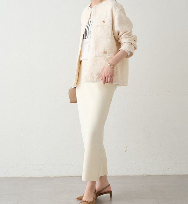  「スムースニットタイトスカート」|スカート|