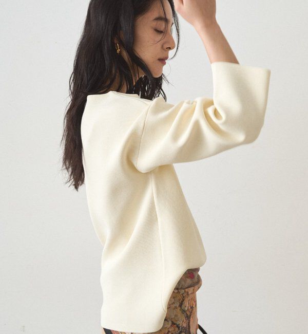  「スムースボートネックニット」|ニット・セーター|