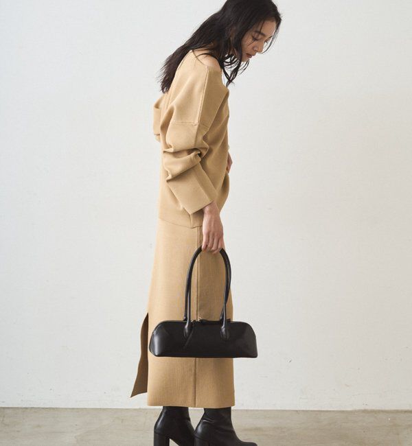  「スムースボートネックニット」|ニット・セーター|