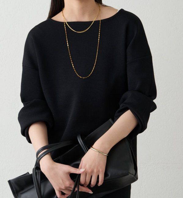  「スムースボートネックニット」|ニット・セーター|