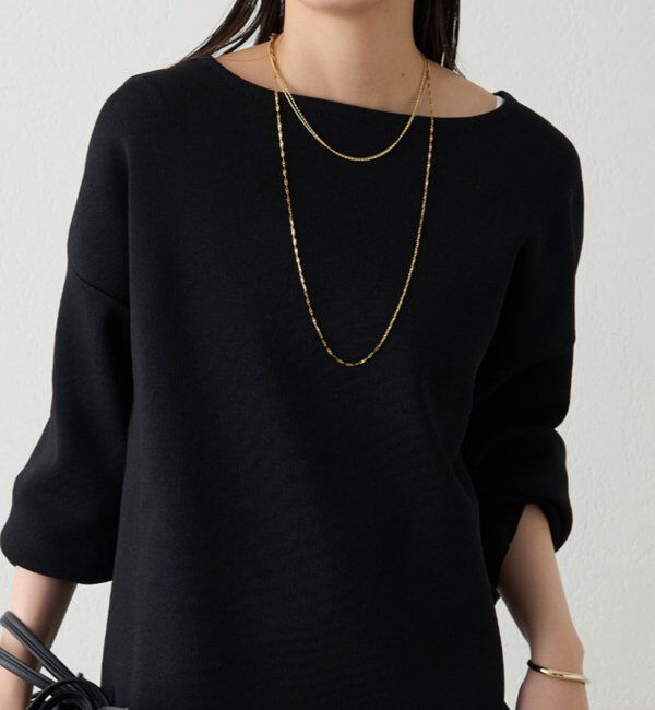  「スムースボートネックニット」|ニット・セーター|