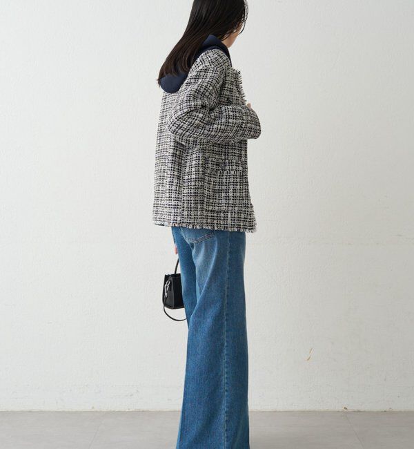  「ファンシーツイードジャケット」|ベスト・ジレ|