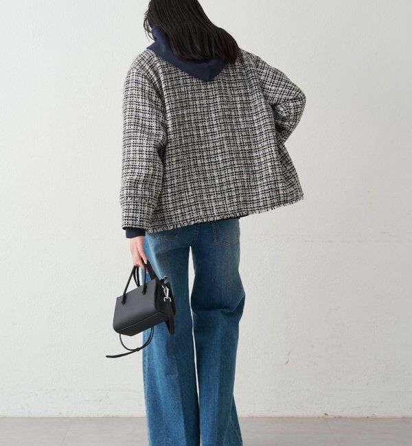  「ファンシーツイードジャケット」|ベスト・ジレ|