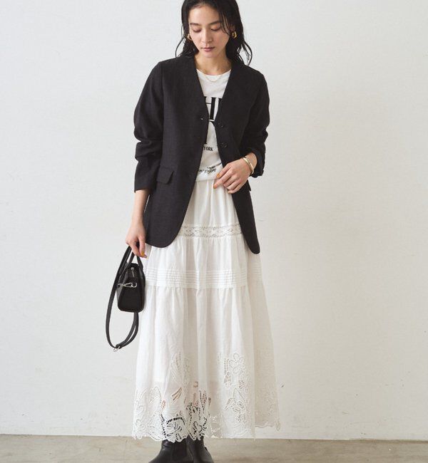  「レースティアードスカート」|スカート|
