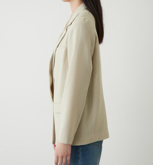  「麻調合繊ジャケット」|ベスト・ジレ|