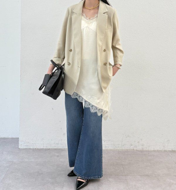  「麻調合繊ジャケット」|ベスト・ジレ|