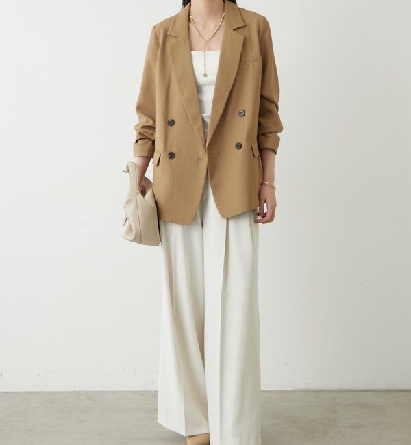  「麻調合繊ジャケット」|ベスト・ジレ|