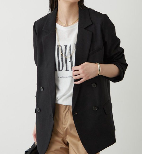  「麻調合繊ジャケット」|ベスト・ジレ|