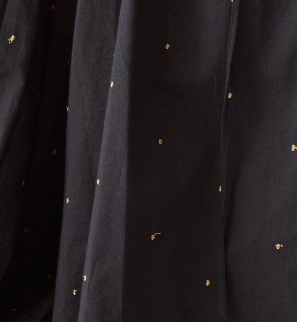  「【INDIA】スキッパー刺繍ブラウス」|シャツ・ブラウス|