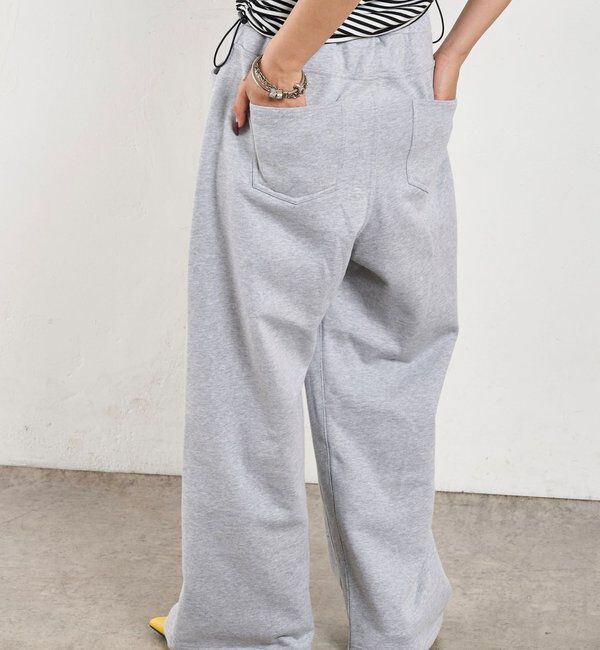  「スタッズ裏毛デザインパンツ / 【新色グレー追加】」|チノ|