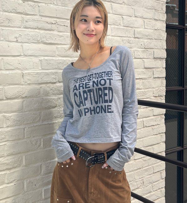  「メッセージトップス」|Tシャツ・カットソー|