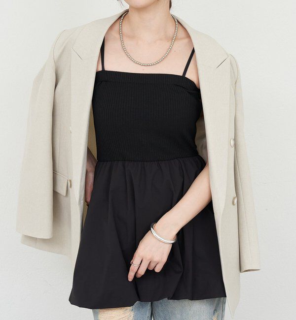  「バルーンビスチェキャミソール」|キャミソール|