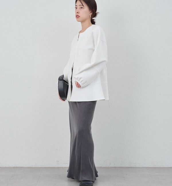  「ポンチペプラムトップス」|Tシャツ・カットソー|