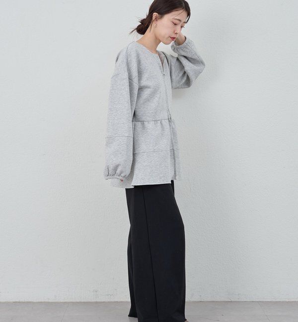  「ポンチペプラムトップス」|Tシャツ・カットソー|