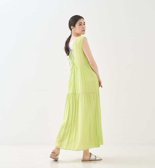 collex「【WEB限定】シアーメランジワンピース」|ワンピース|