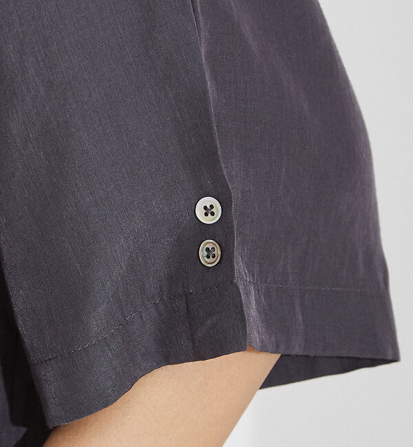 NOMINE「【セットアップ着用可】ヴィンテージサテン 開襟 シャツ」|シャツ・ブラウス|