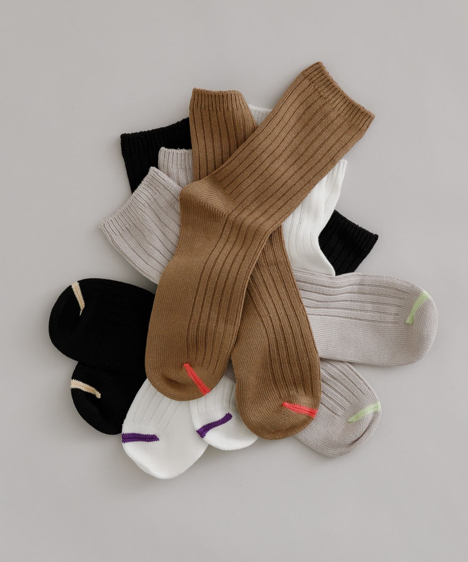 URBAN RESEARCH「『UR TECH』ワイドリブソックス」|ソックス|