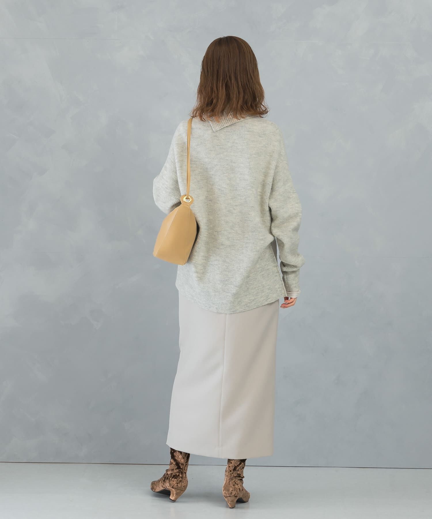 URBAN RESEARCH ROSSO「スリットタートルネックニット」|ニット・セーター|