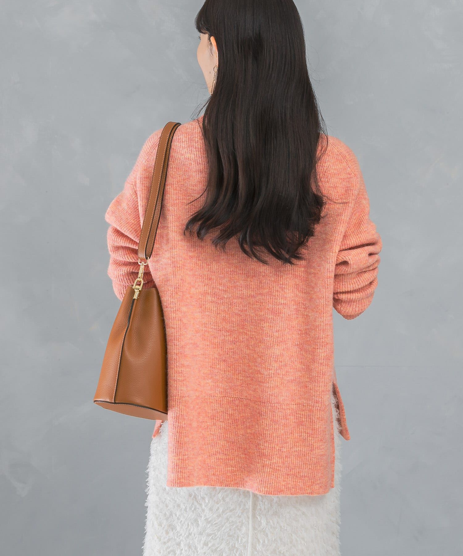 URBAN RESEARCH ROSSO「スリットタートルネックニット」|ニット・セーター|