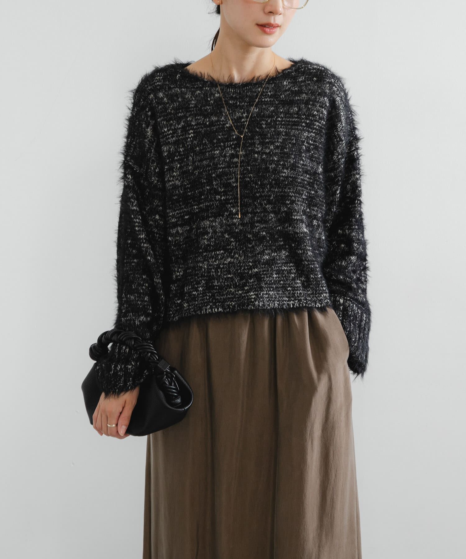 URBAN RESEARCH「ラメミックスシャギーニット」|ニット・セーター|