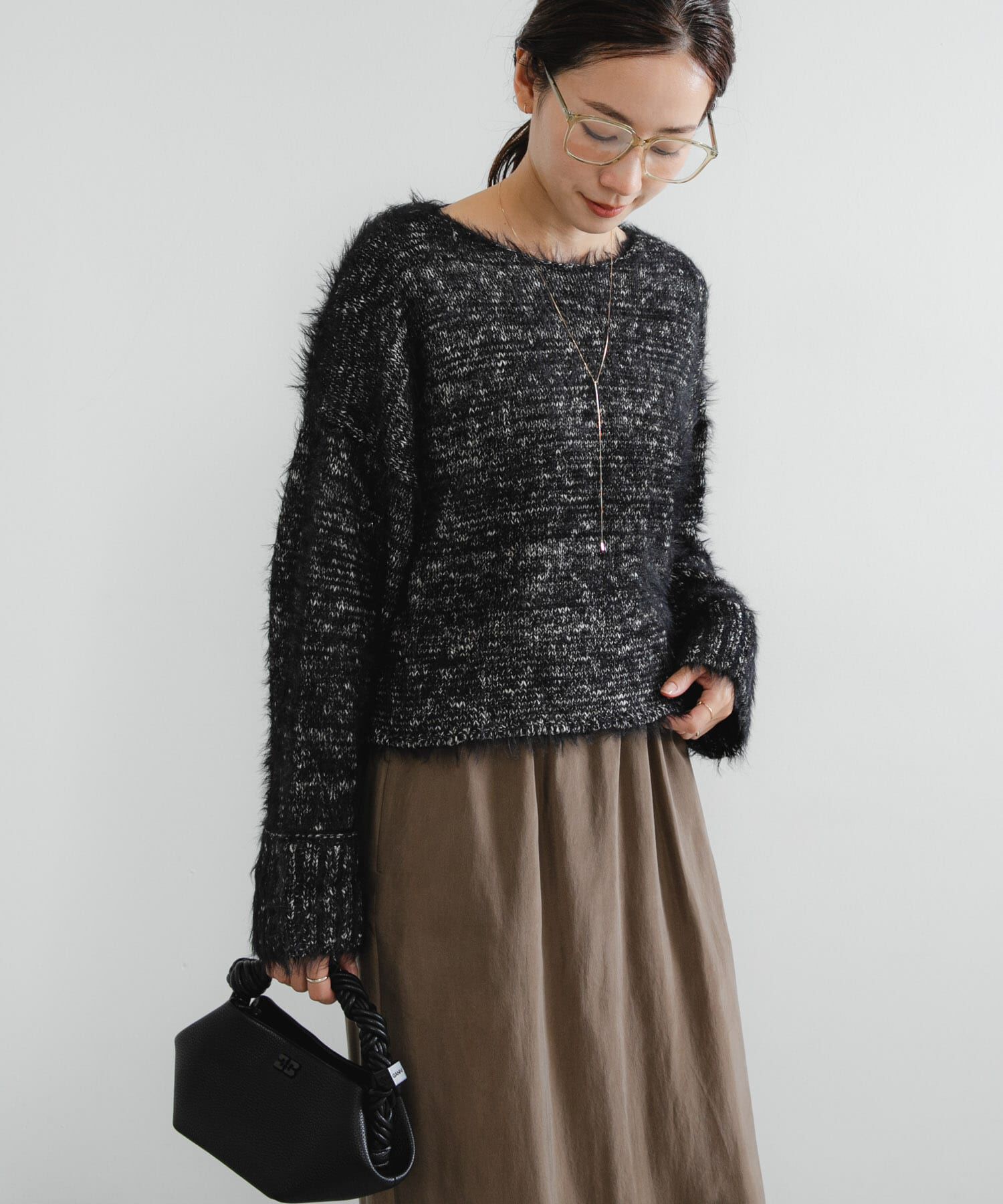 URBAN RESEARCH「ラメミックスシャギーニット」|ニット・セーター|